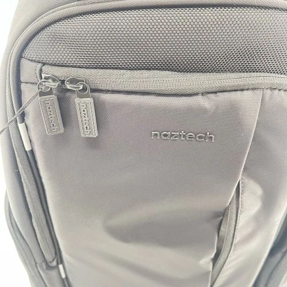 Naztech SmartPack Charging Backpack – Power On the Go, Black